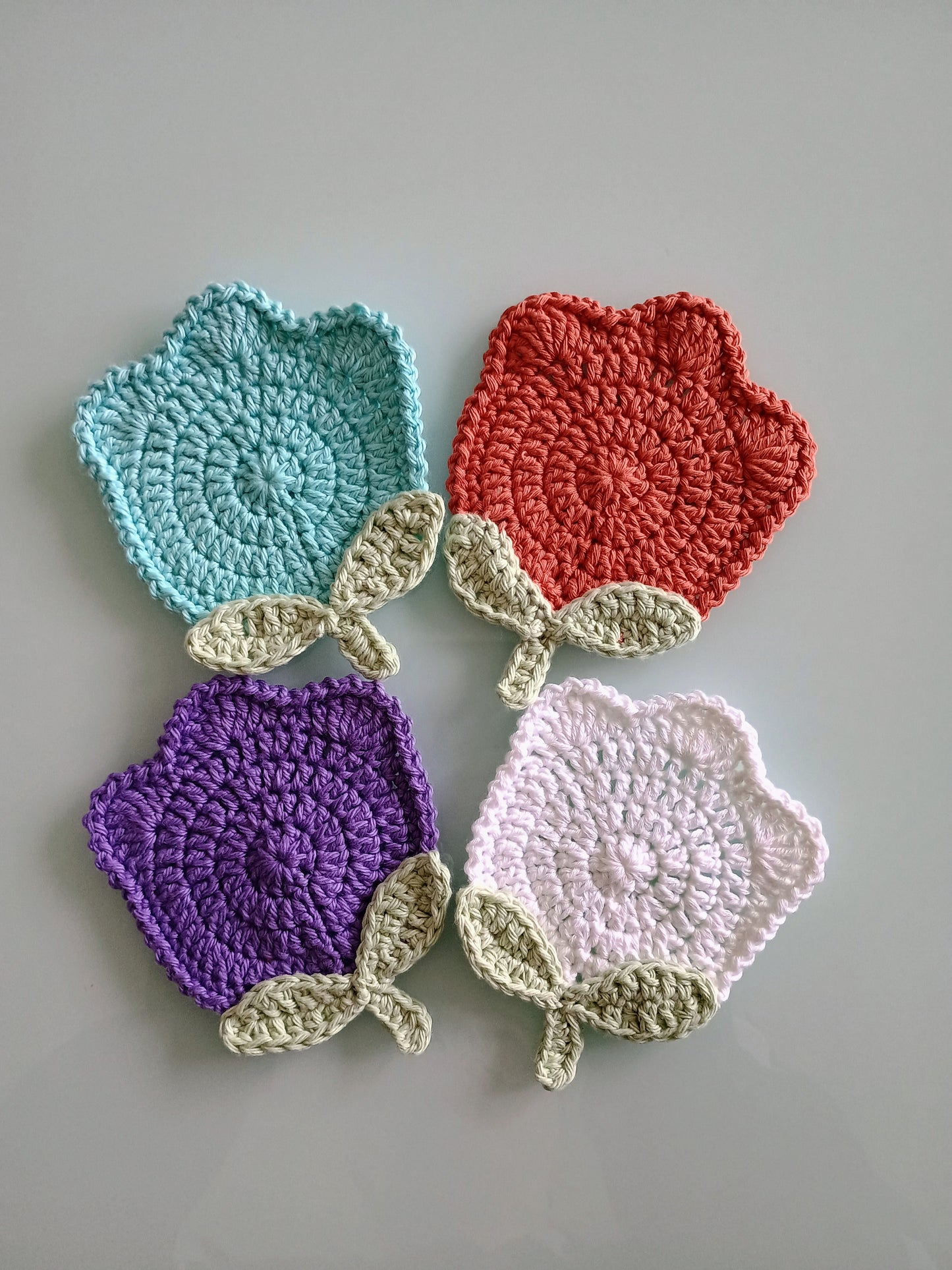 *RTS* Tulip Coaster Set