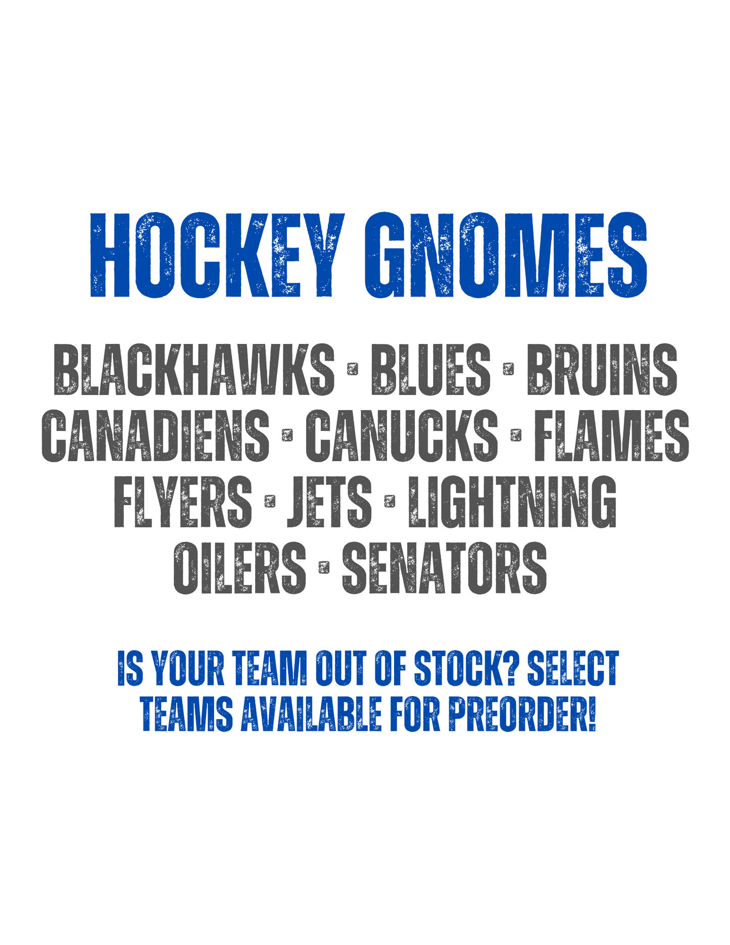 *Hockey Gnome RTS & Pre-order*