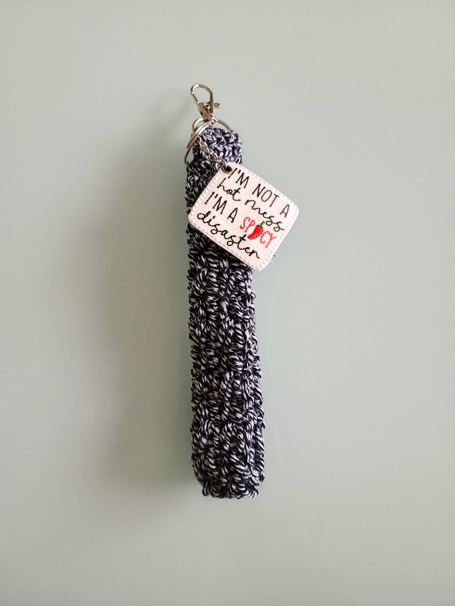 Wristlet Keychain-Spicy Disaster