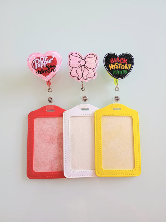 *New* Badge Toppers - Valentine's