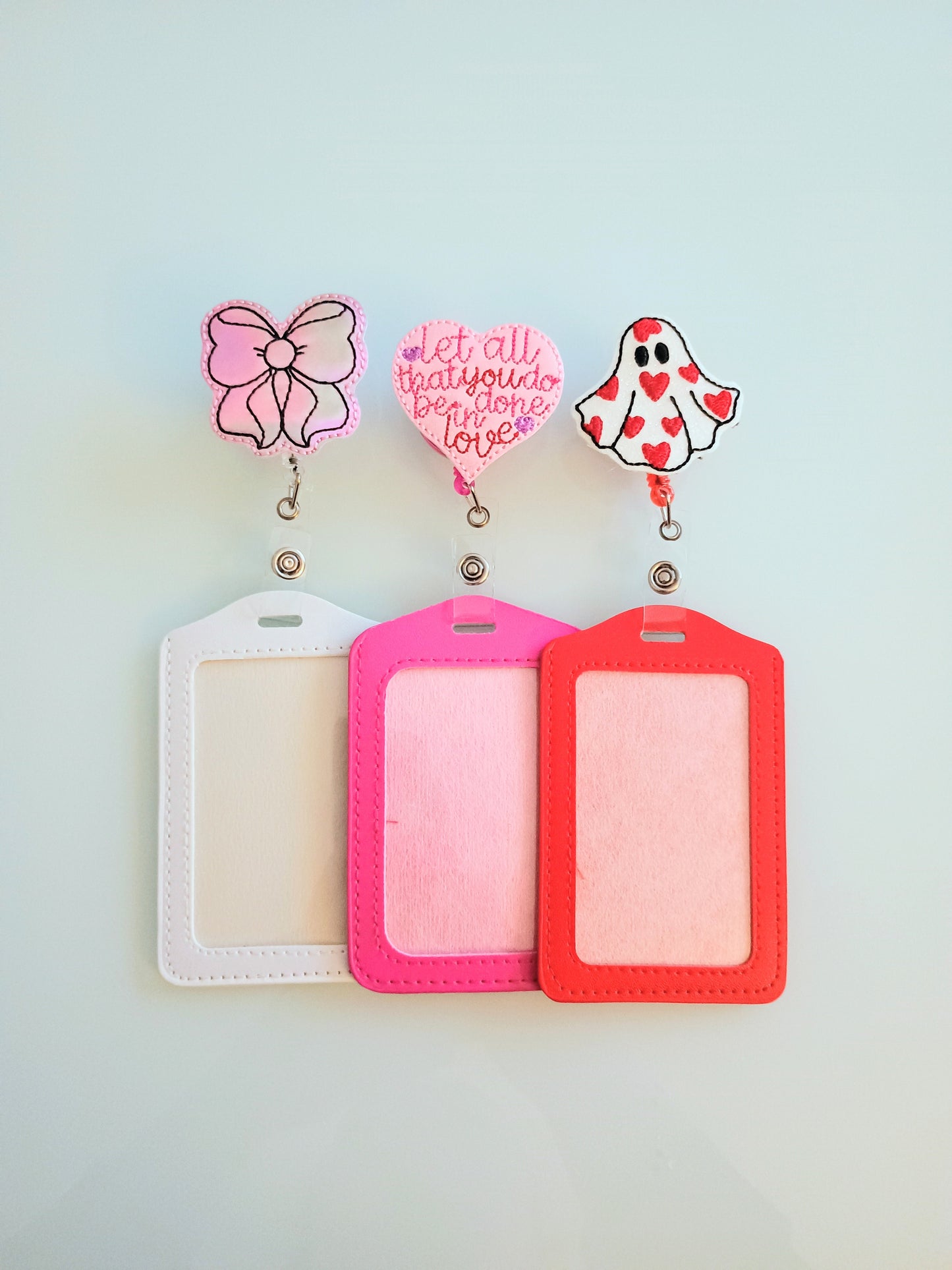 *New* Badge Toppers - Valentine's