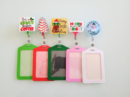 Badge Toppers - Winter/Christmas